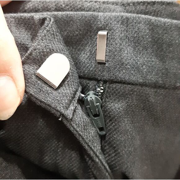 Monki Grey Tailored Tapered Slacks - Picture 10 of 11